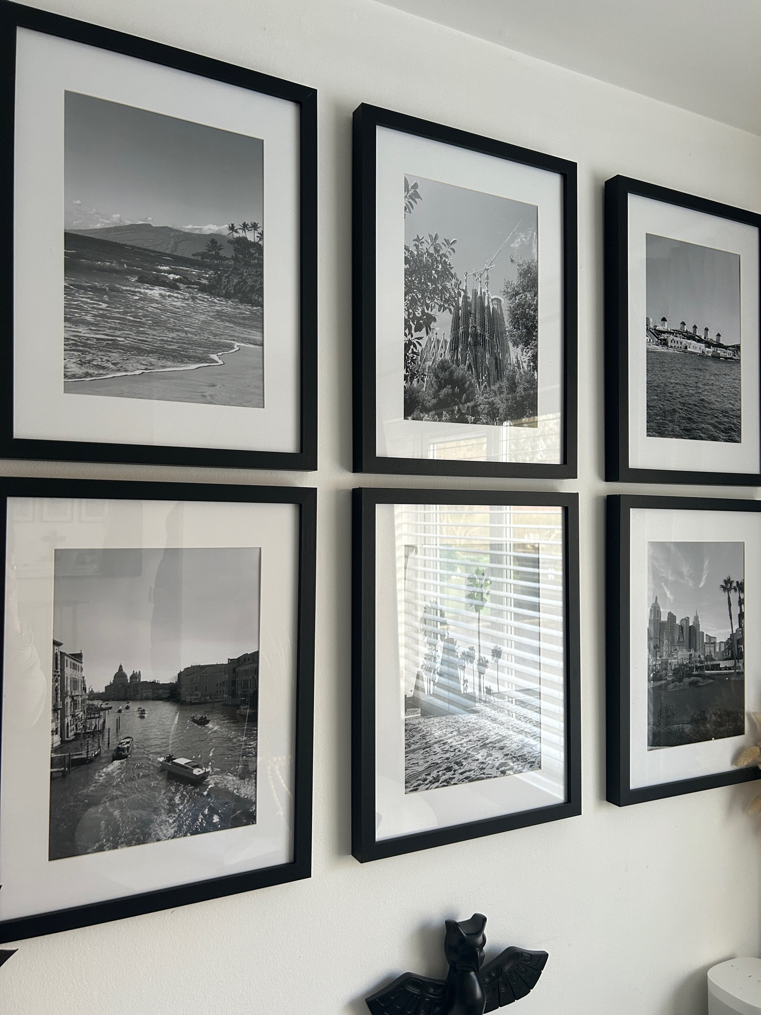 Black picture wall, we always get compliments on this wall and the frames were super cheap from Matalan. We have light wood frames in the nursery, which will also be posted on here. Black 6 tile picture wall. 

#LTKsalealert #LTKhome #LTKeurope