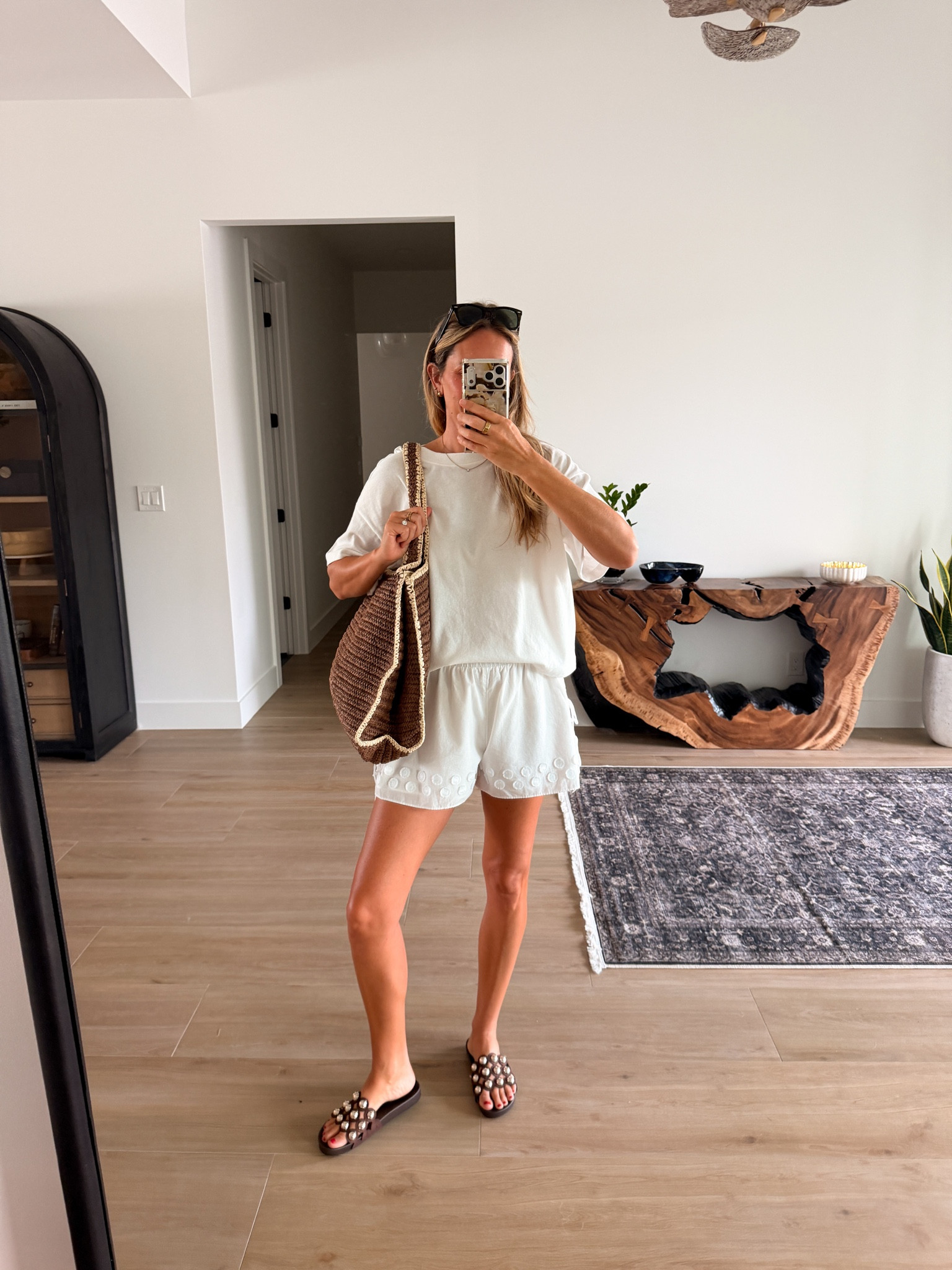 Target summer outfit, medium shorts and large tee

#LTKU #LTKmomlife #LTKootd