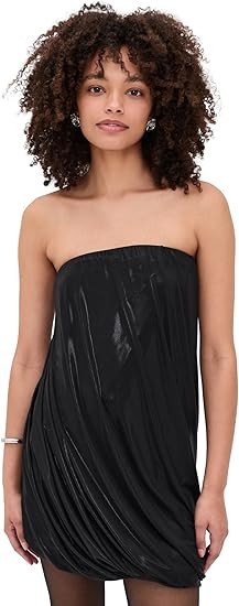 Norma Kamali Women's Strapless Twist Mini Dress | Amazon (US)