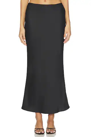 Lovers and Friends Reina Maxi Skirt in Black from Revolve.com | Revolve Clothing (Global)