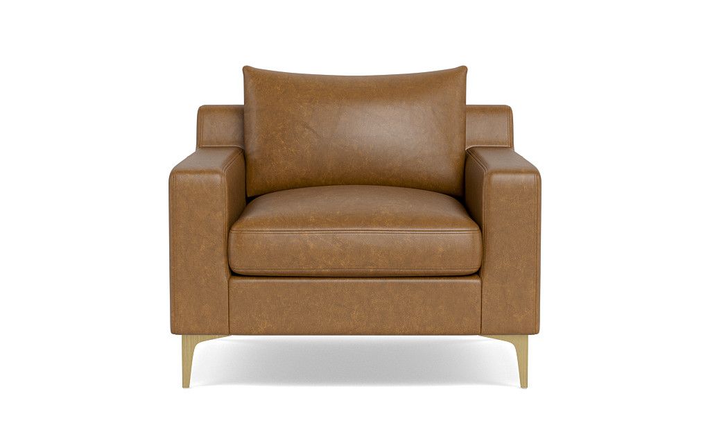 Sloan Leather Accent Chair  | Interior Define