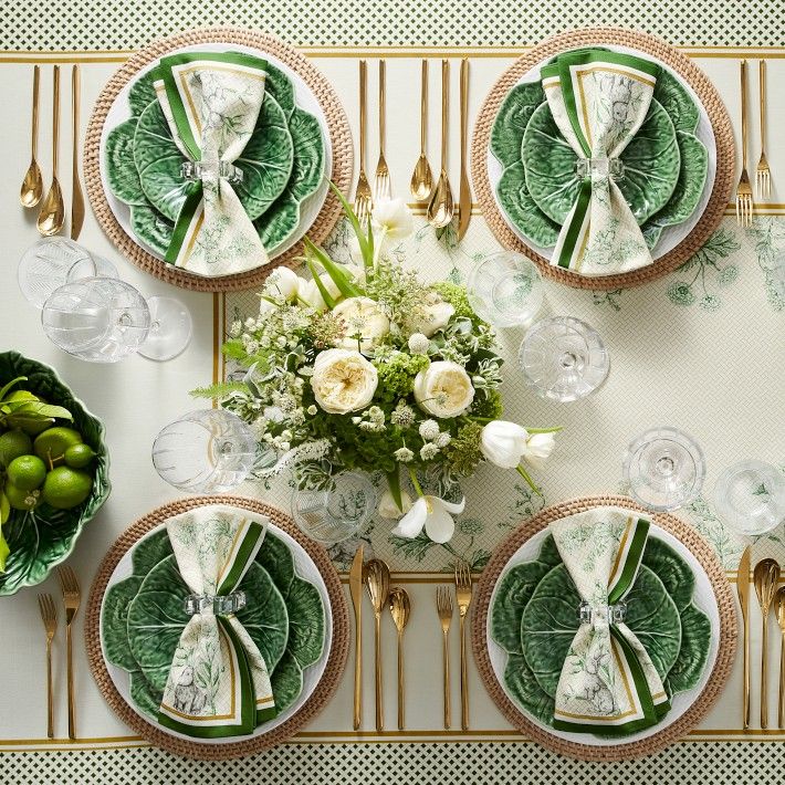 Bordallo Pinheiro Cabbage Dinnerware Collection | Williams-Sonoma