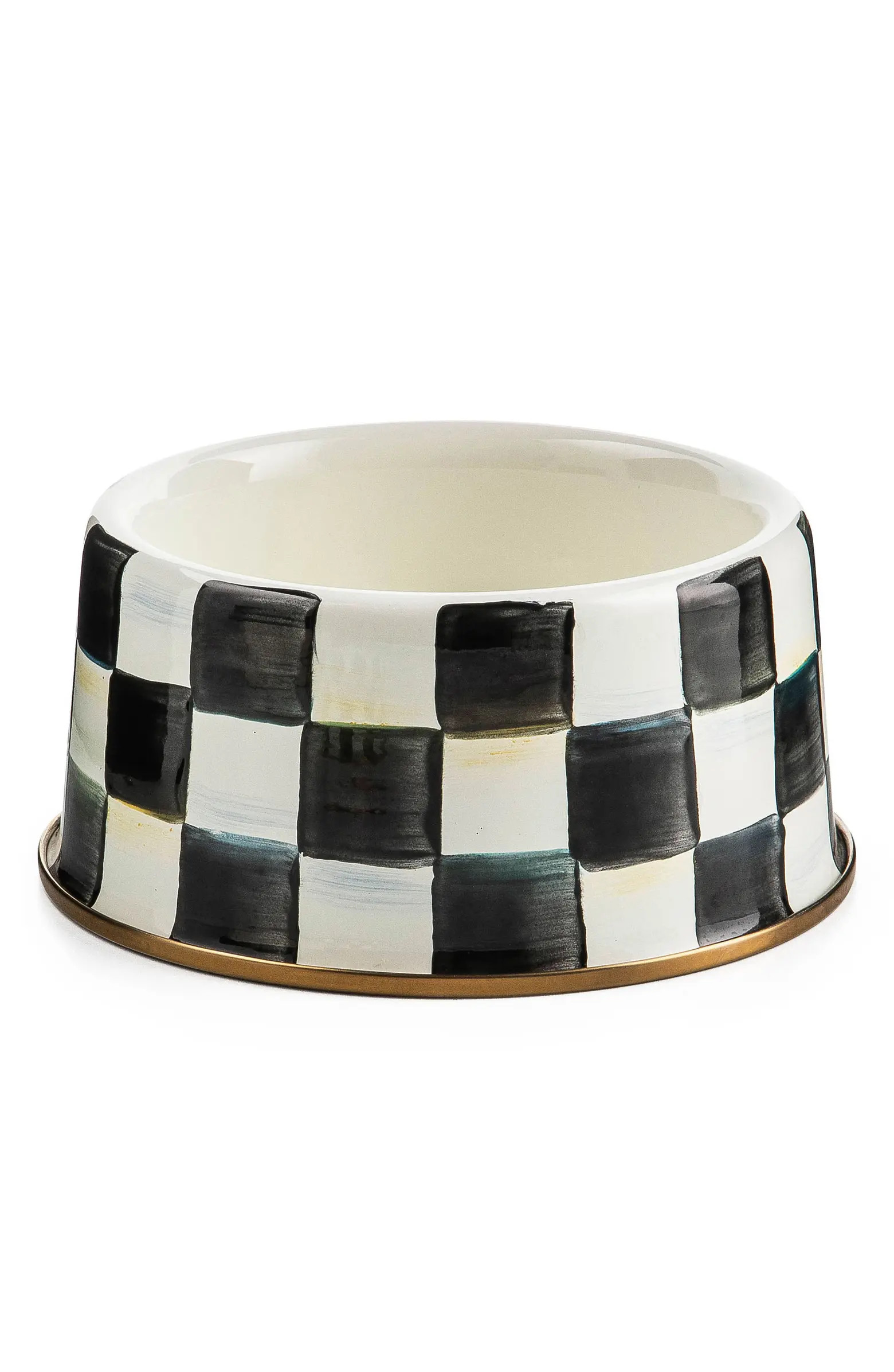 Medium Courtly Check Pet Dish | Nordstrom