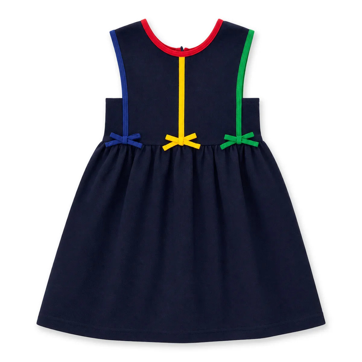 Florence Eiseman Pique Knit Jumper with Bows | JoJo Mommy
