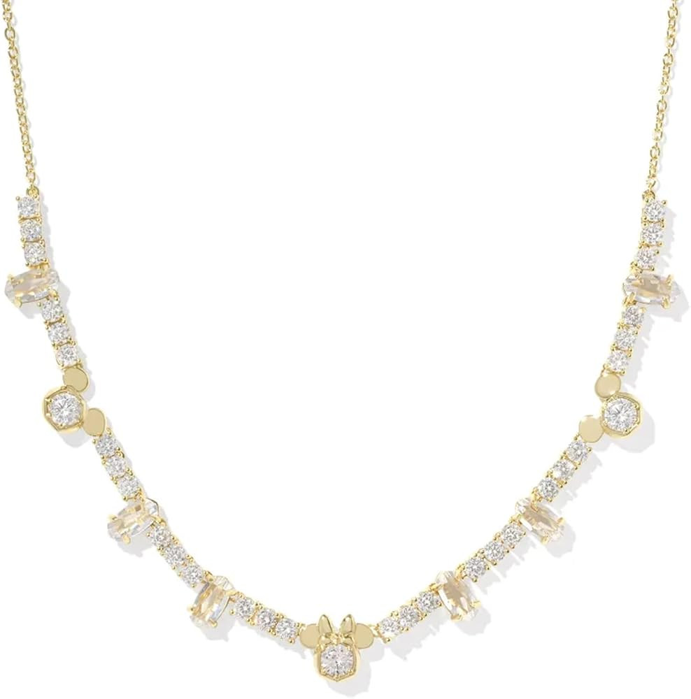 Kendra Scott x Disney Mickey Mouse and Minnie Mouse Tennis Necklace, Fashion Jewelry for Women | Amazon (US)