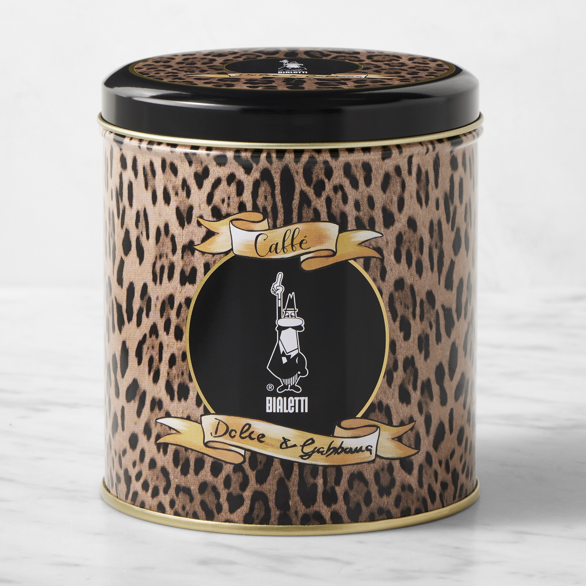 Bialetti Dolce & Gabbana Leopardo Coffee Gift Tin | Williams-Sonoma
