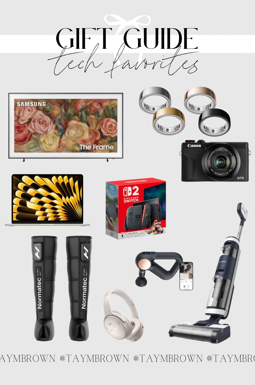 My top tech gift ideas!

#LTKFamily #LTKMens #LTKGiftGuide