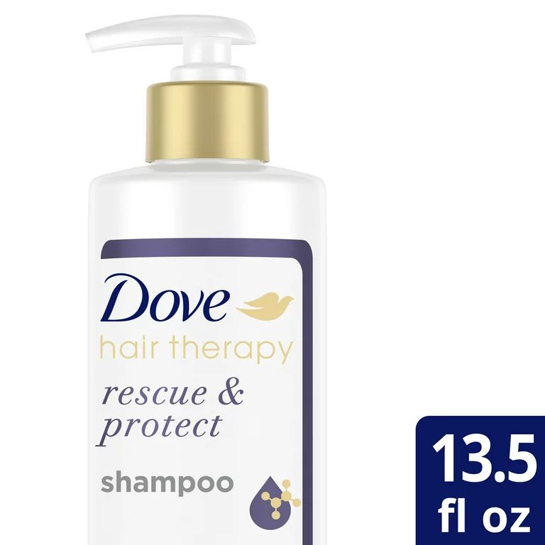 Dove Hair Therapy Shampoo Rescue & Protect Hair Care For Split Ends and Damaged Hair Sulfate Free... | Walmart (US)