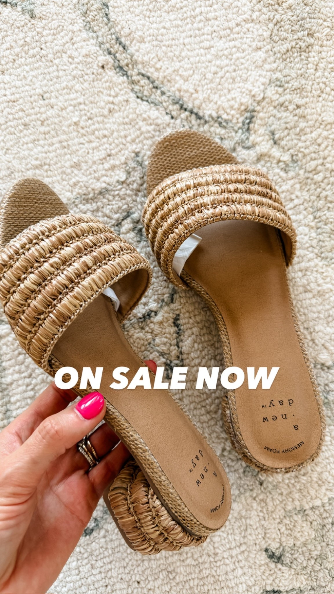 The perfect neutral sandals for spring & summer! Grab them while they’re 40% off today!

Loverly Grey, Target find, neutral sandals, woven sandals, sale alert 

#LTKSaleAlert #LTKSeasonal