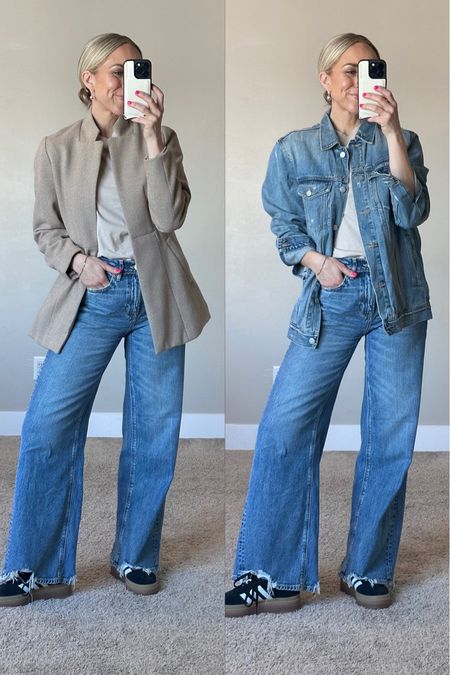 My favorite baggy jeans from American Eagle styled two ways!

Jeans are 40% off today!

I’m wearing a size 0 short

#LTKfindsunder50 #LTKstyletip