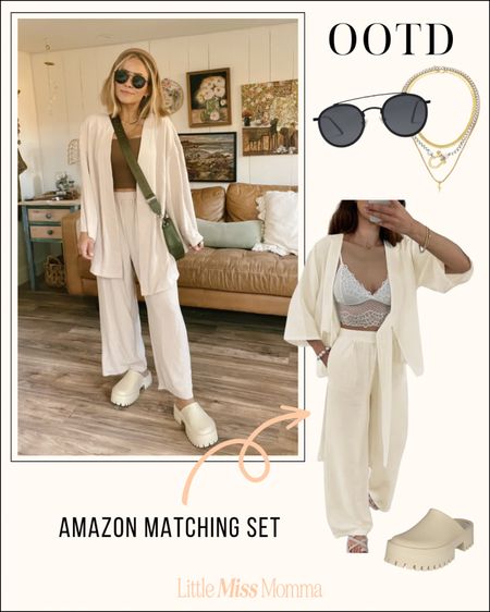 I love this matching set from Amazon! Perfect for early fall!

Fall fashion finds, fall matching set from amazon, amazon fall fashion finds

#LTKstyletip #LTKfindsunder100 #LTKfindsunder50