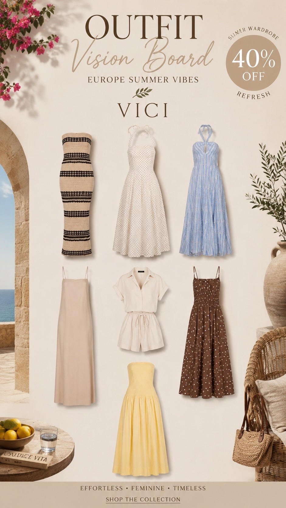 40% off these stunning VICI Europe Summer inspired outfits!

#LTKootd #LTKTravel #LTKSaleAlert