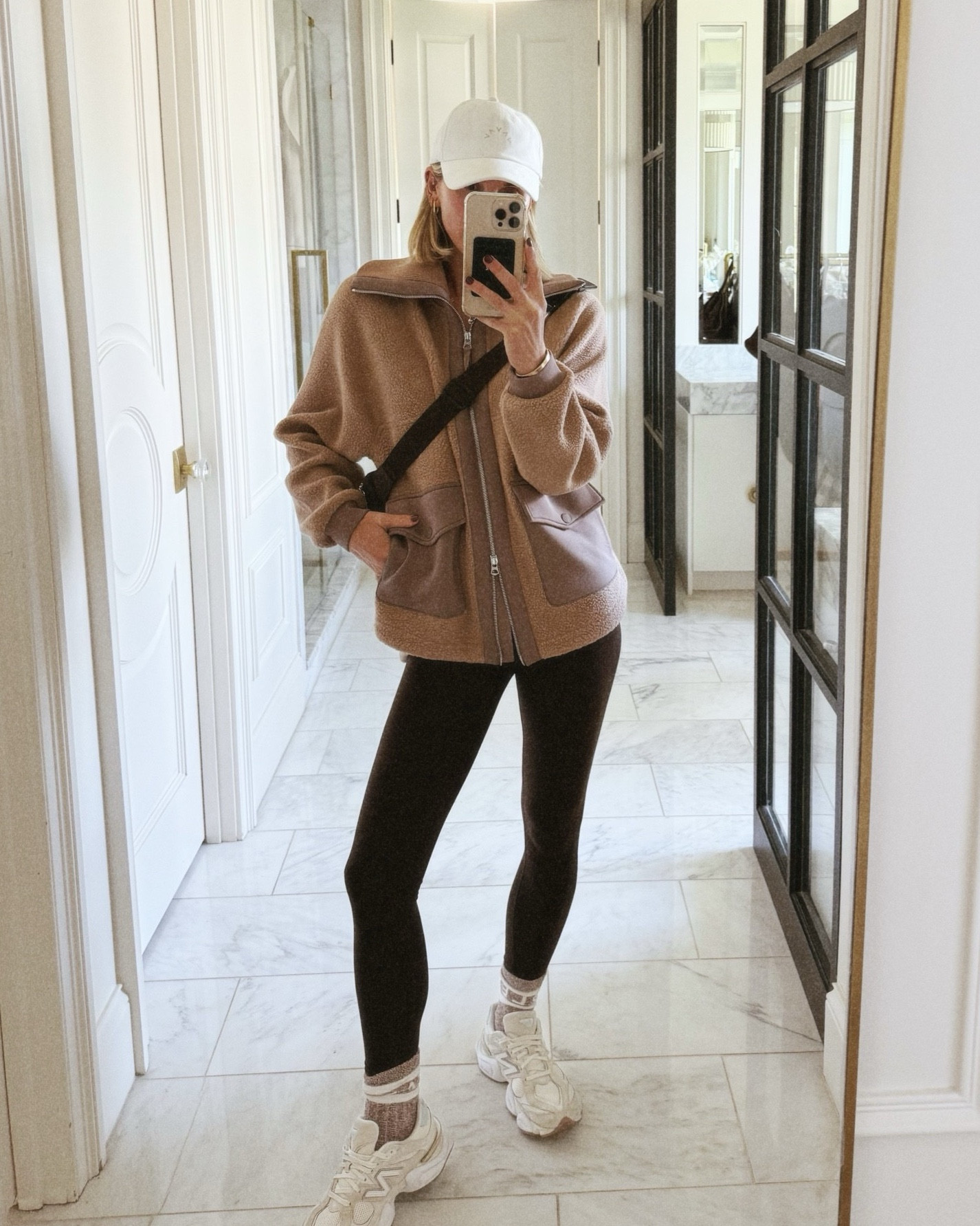 Cute winter leggings outfit - I'm wearing size small in my Varley fleece.

#LTKootd #LTKSeasonal