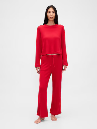 Waffle Crop PJ Top | Gap (US)