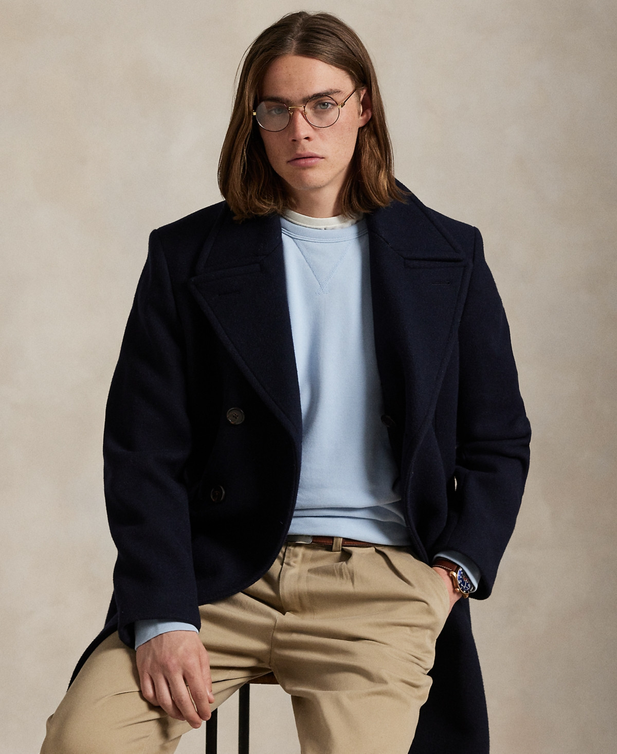 Polo Ralph Lauren Men's Rl Fleece Sweatshirt - Southport Blue | Macy's