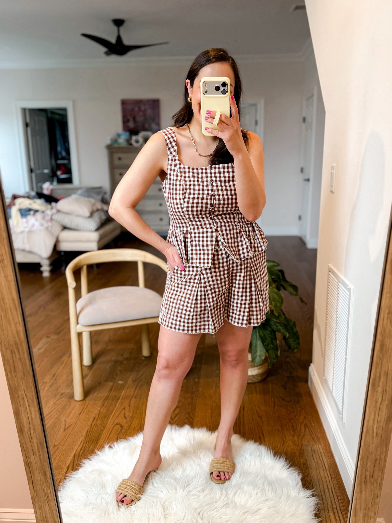 Target Sunday try on
Top: medium
Shorts: mediumm

#LTKmomlife #LTKSeasonal