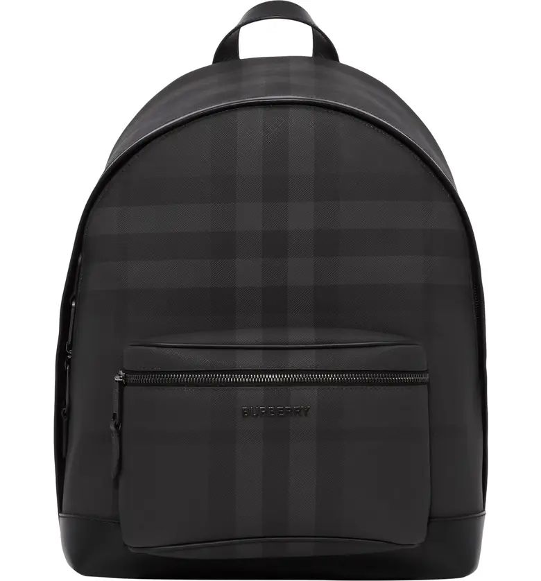 Burberry Jett Check Canvas Backpack | Nordstrom | Nordstrom