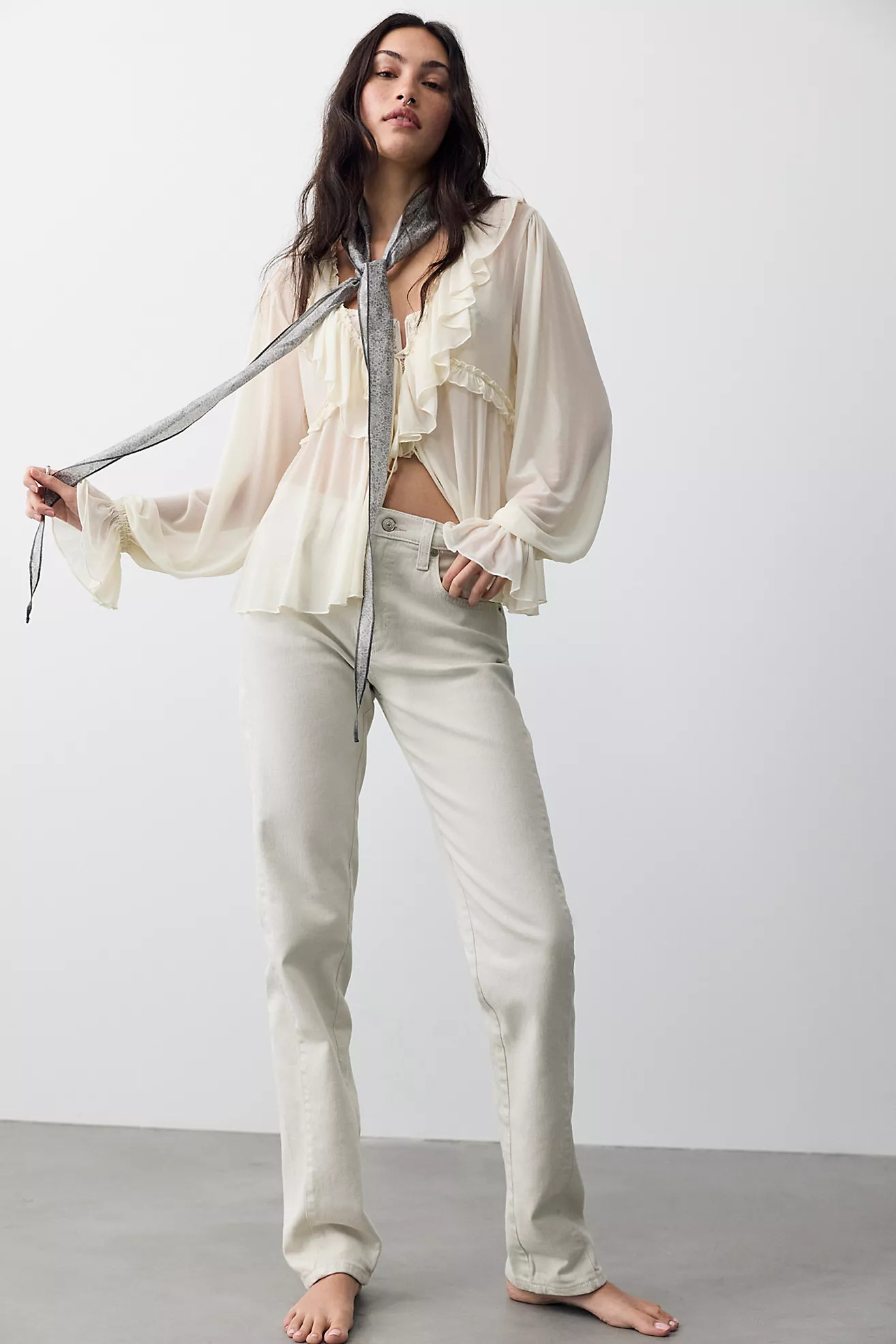 We The Free Edie High-Rise Tapered Jeans | Free People (Global - UK&FR Excluded)