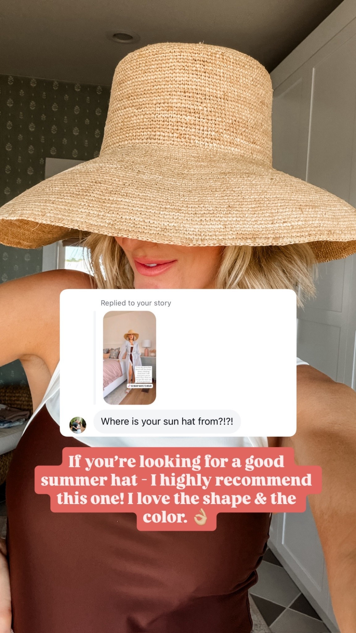 This straw hat is perfect for beach days! 

Loverly Grey, straw hat, beach essentials, floppy hat, beach hat

#LTKSeasonal #LTKTravel