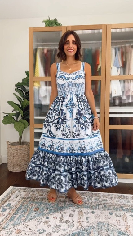 @Commense 
#commense
Vacation dress, European summer 
Wedding guest dress, summer dress
Wearing small

#LTKOver40 #LTKootd #LTKTravel