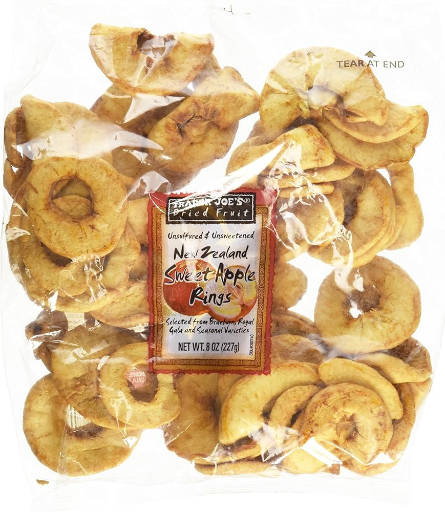 Trader Joe's Dried New Zealand Sweet Apple Rings | Amazon (US)