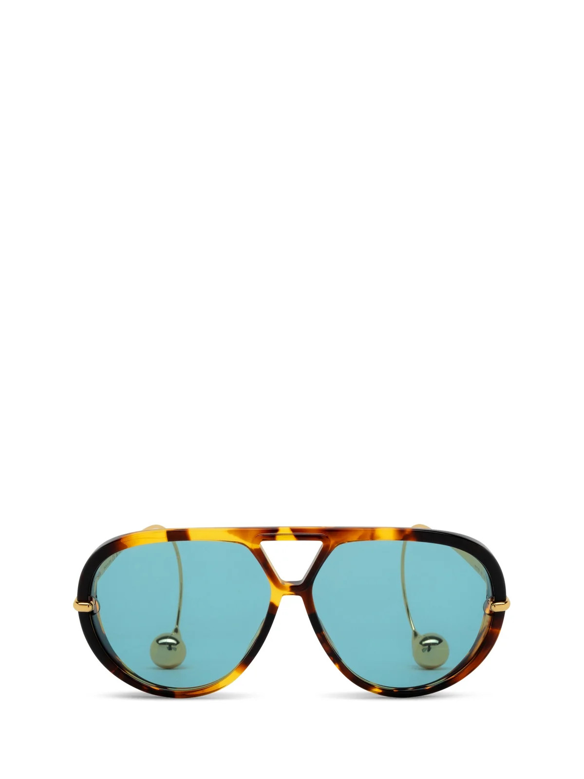 Bottega Veneta Eyewear Pilot Frame Sunglasses | Cettire Global