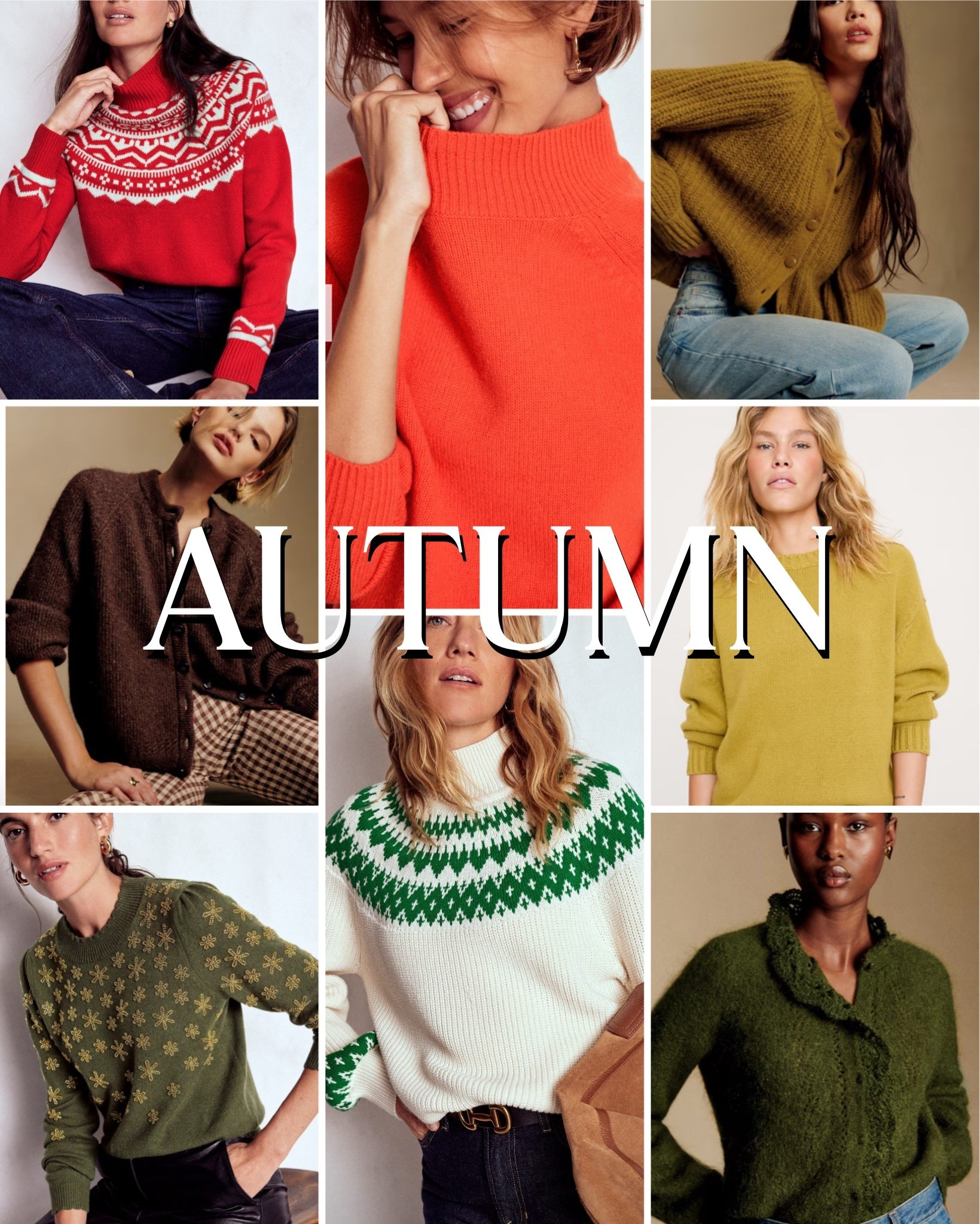 Sweater Round Up
*best for autumns


#LTKSeasonal #LTKOver40 #LTKMidsize