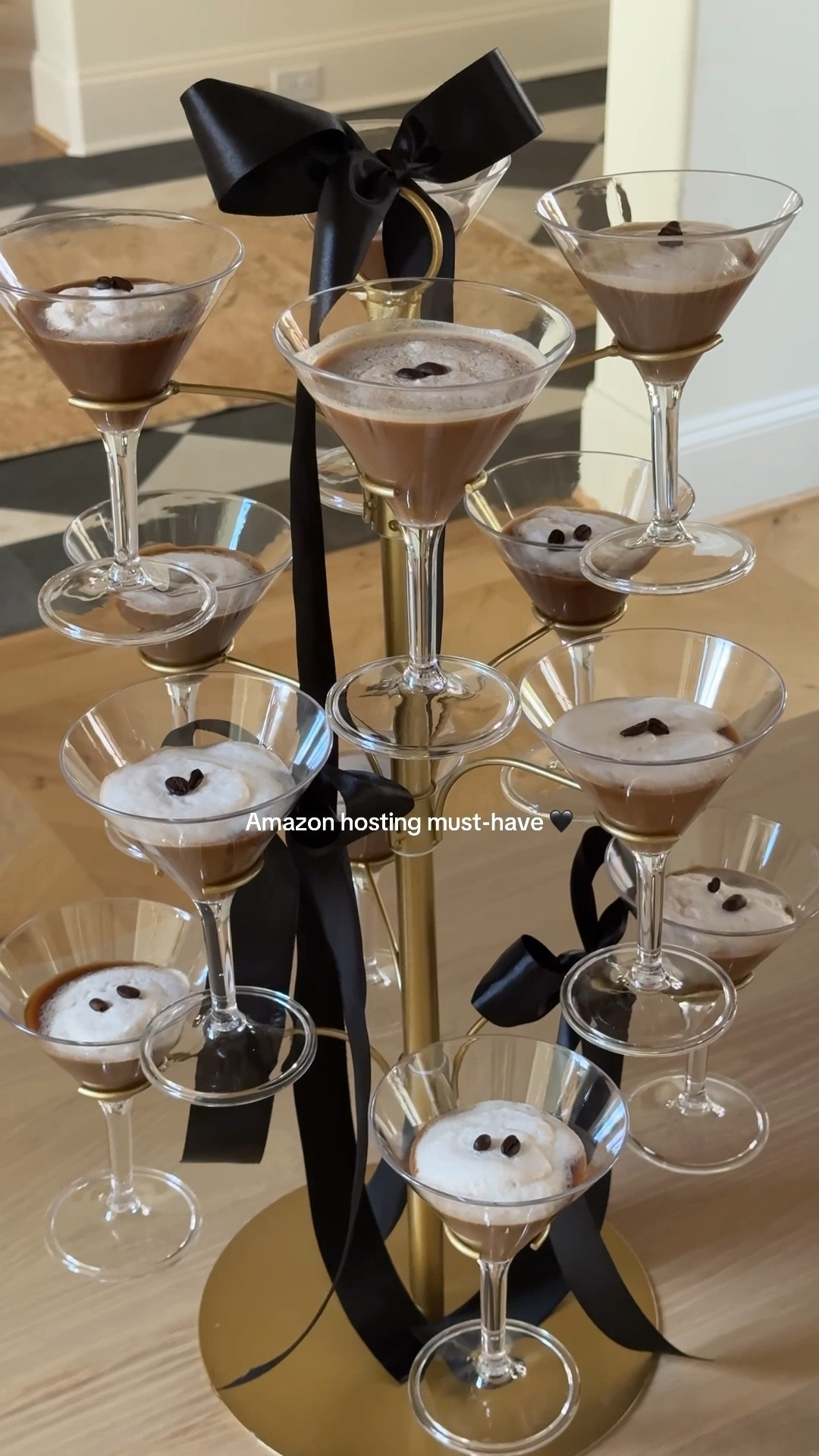 Seriously a MUST-HAVE for holiday hosting this season! Fill this cocktail tower with espresso martinis, wine glasses, cocktails or a fun kids drink! Super affordable on Amazon. 

#amazonhome #amazonfinds #amazonhomefinds #hostingtips 

#LTKHoliday #LTKFindsUnder50 #LTKHome