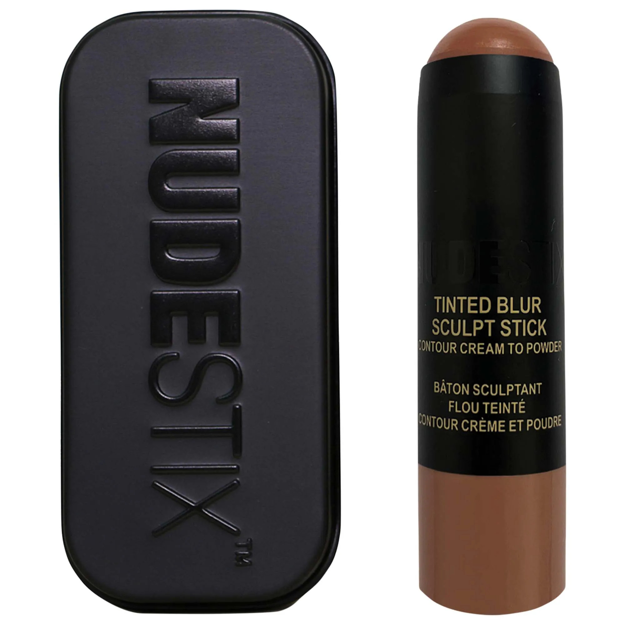 NUDESTIX Tinted Blur Contour Sculpting Stick Neutral Medium 0.2 oz / 6.2g | Sephora (CA)