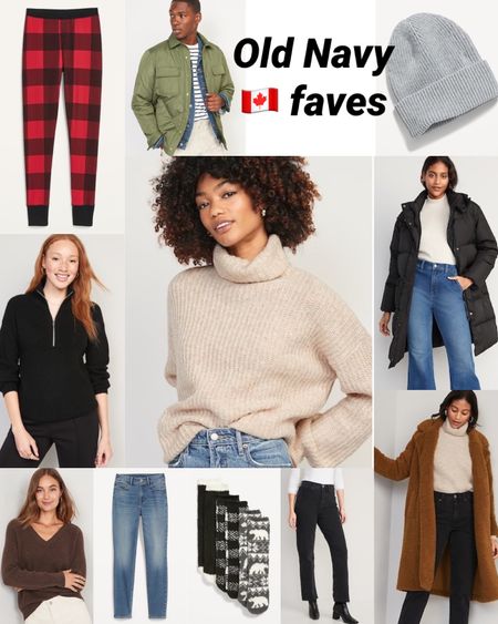 Old Navy 🇨🇦 sale! 
50% off with code SWEET if you’re a member (it’s free to sign up and you collect points for $ off!)
I usually size up to M in Old Navy sweaters cause I like them roomy and I have long arms.
I also usually get coats in small tall.
I find jeans fit tts 


#LTKsalealert #LTKunder50 #LTKHoliday
