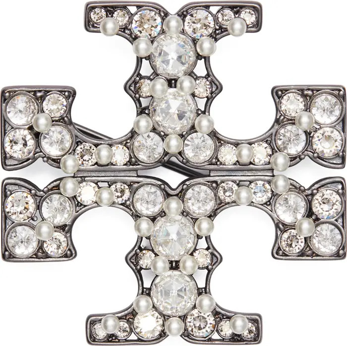 Kira Cubic Zirconia & Faux Pearl Brooch | Nordstrom