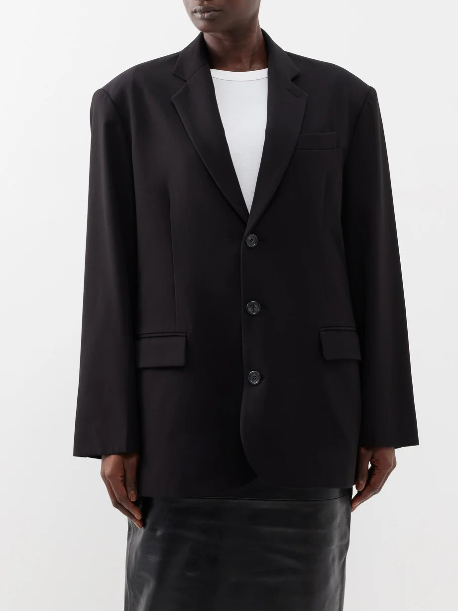 Gelso oversized Tencel-blend blazer | Matches (UK)