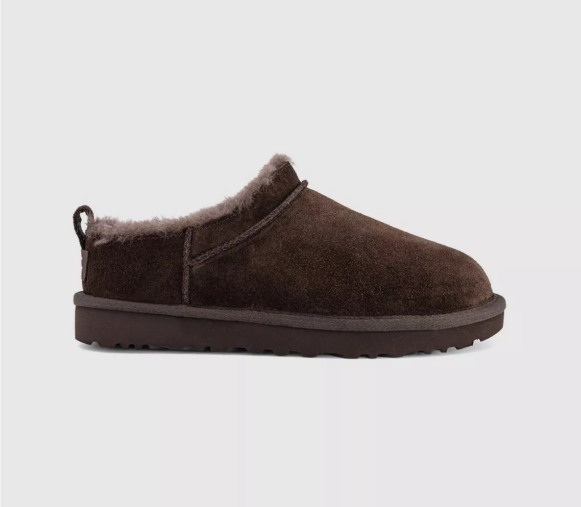 UGG Classic Micro Boots Dusted Cocoa - Flat Shoes for Women | Office Shoes (UK)