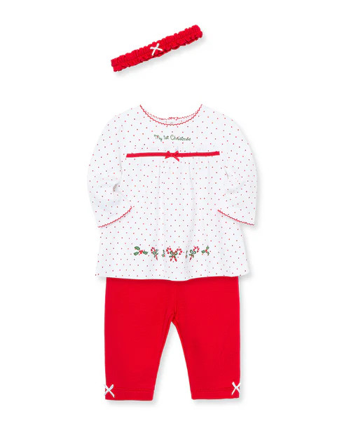 Holly Tunic & Headband Set | Little Me