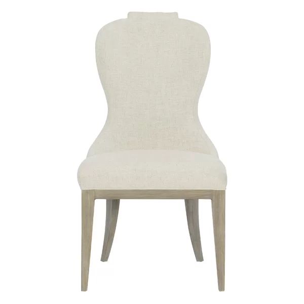 Santa Barbara Upholstered Dining Chair in Ivory (Set of 2) | Wayfair North America