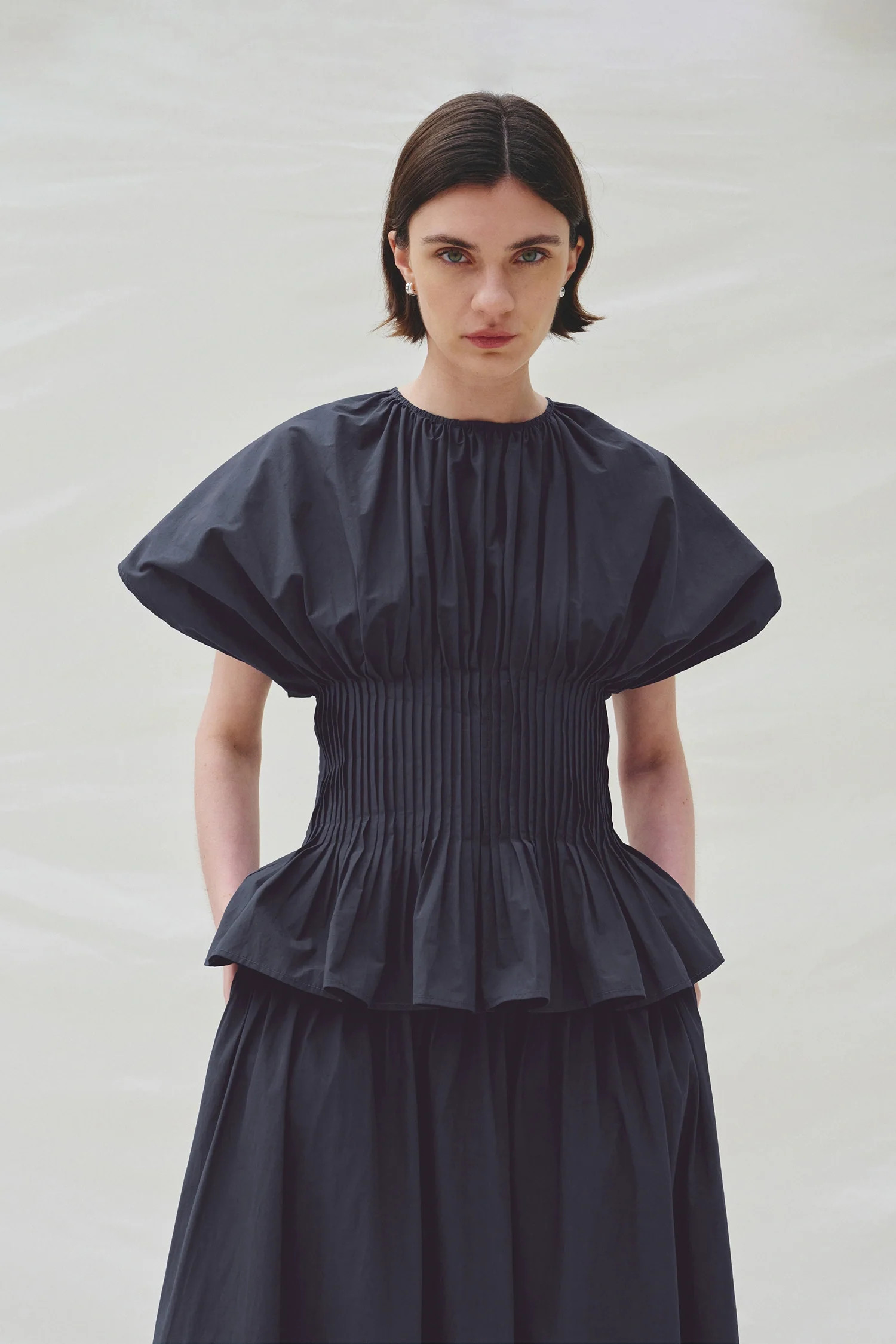 Piquenique Pintuck Shirt | Tailored Women's Top | Rue Sophie
