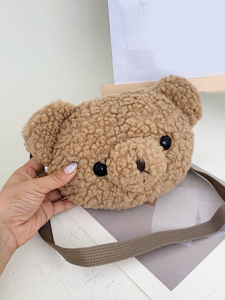 Mini Cartoon Bear Design Novelty Bag | SHEIN