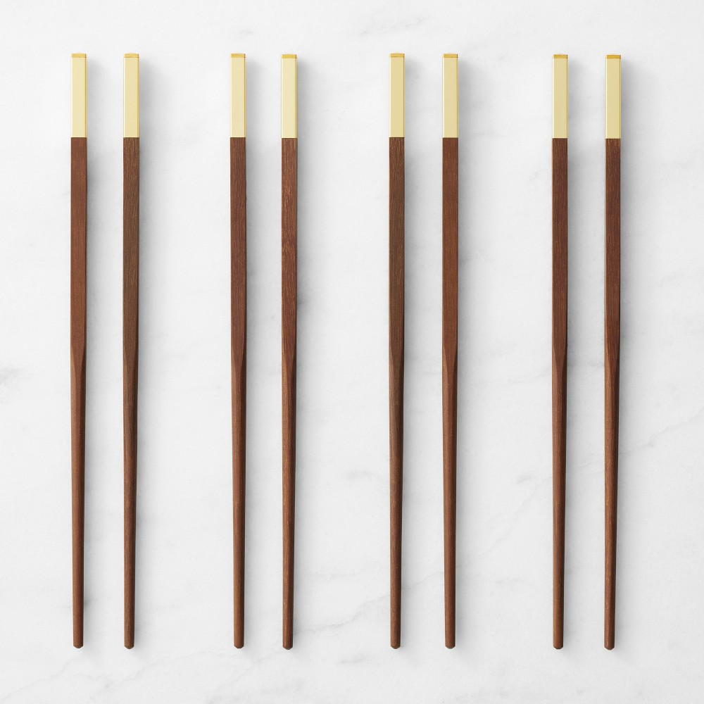 Williams Sonoma Red Sandalwood Chopsticks, Set of 8 | Williams-Sonoma