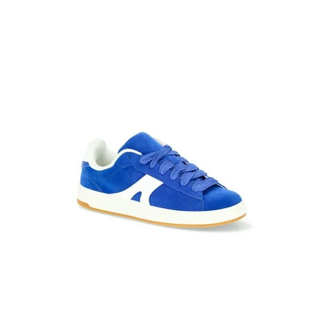 No Boundaries Women's Chunky Lace-Up Skate Sneakers | Walmart (US)