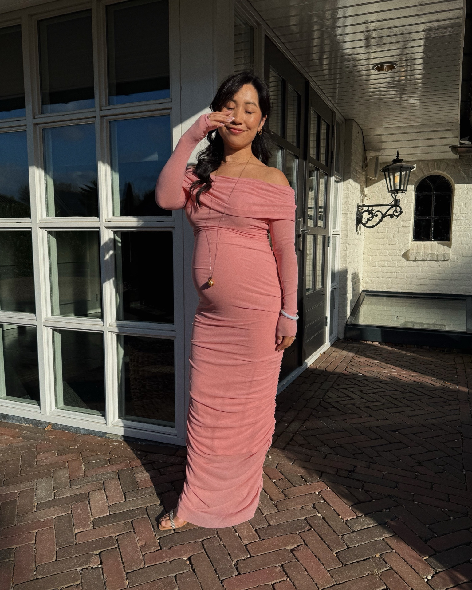 Wedding guest with a bump 🤰🏻