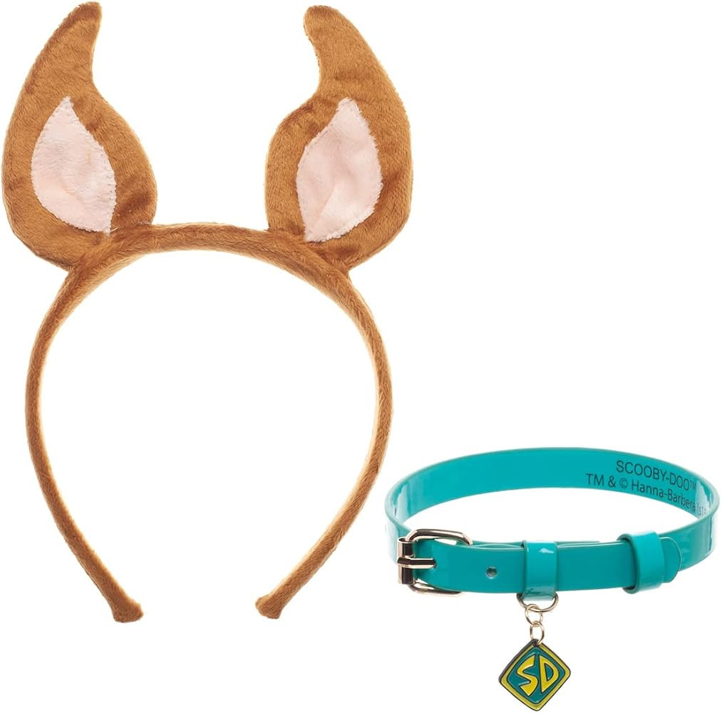 Bioworld Scooby-Doo Cosplay Accessories - Headband, Collar, and Scooby-Doo Gift | Amazon (US)