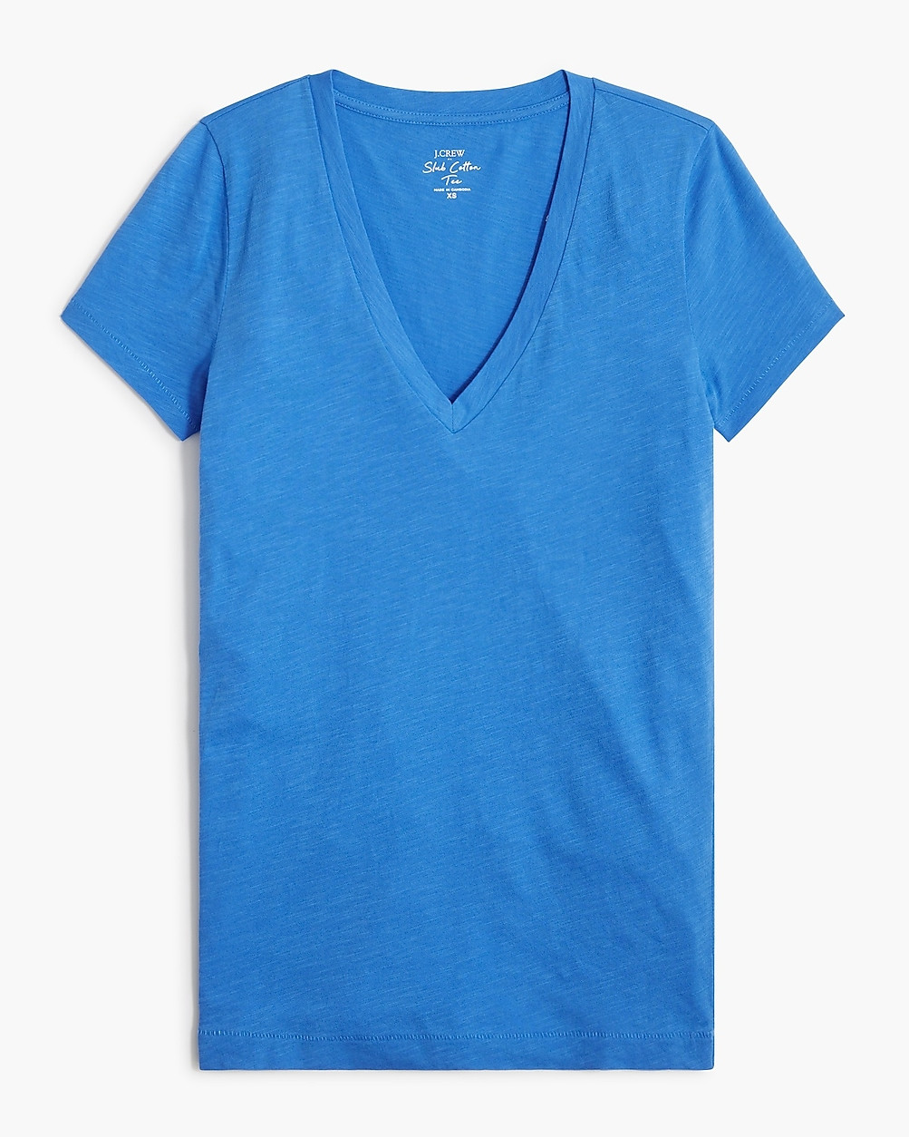 Vintage slub cotton V-neck tee | J.Crew Factory