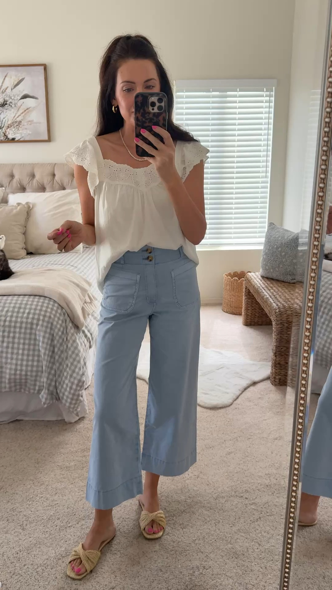 @kohls #AD #kohlspartner #kohlsfinds 
Spring outfits on sale😍
Jeans-2
Blouse-small

#LTKSaleAlert #LTKootd #LTKSeasonal