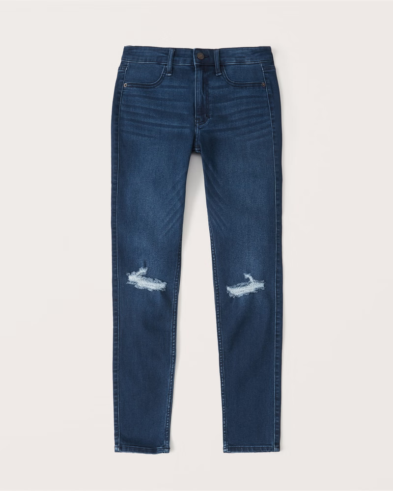 Mid Rise Everyday Jean Leggings | Abercrombie & Fitch (US)