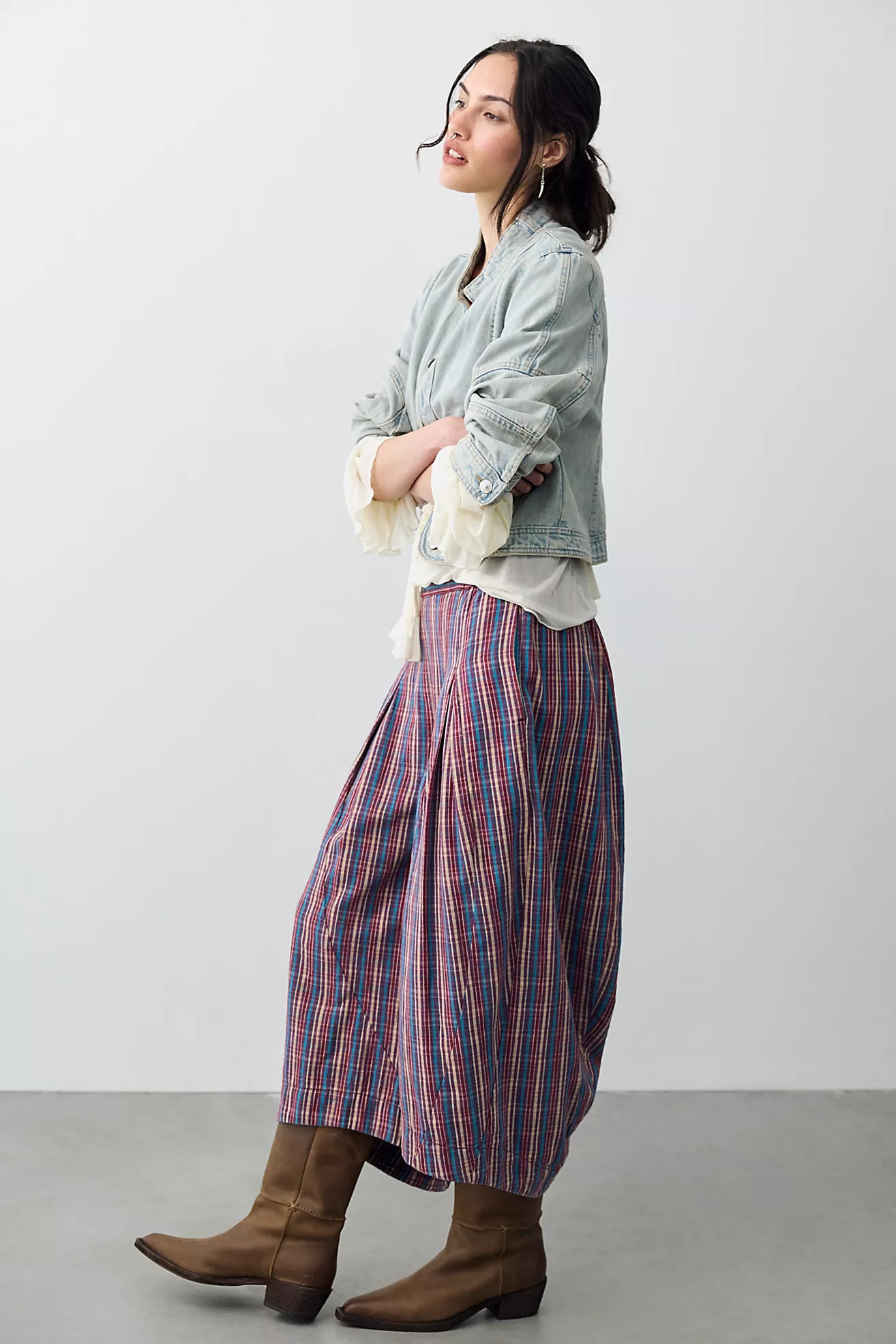 Misty Haze Crop Pull-On Pants | Free People (Global - UK&FR Excluded)
