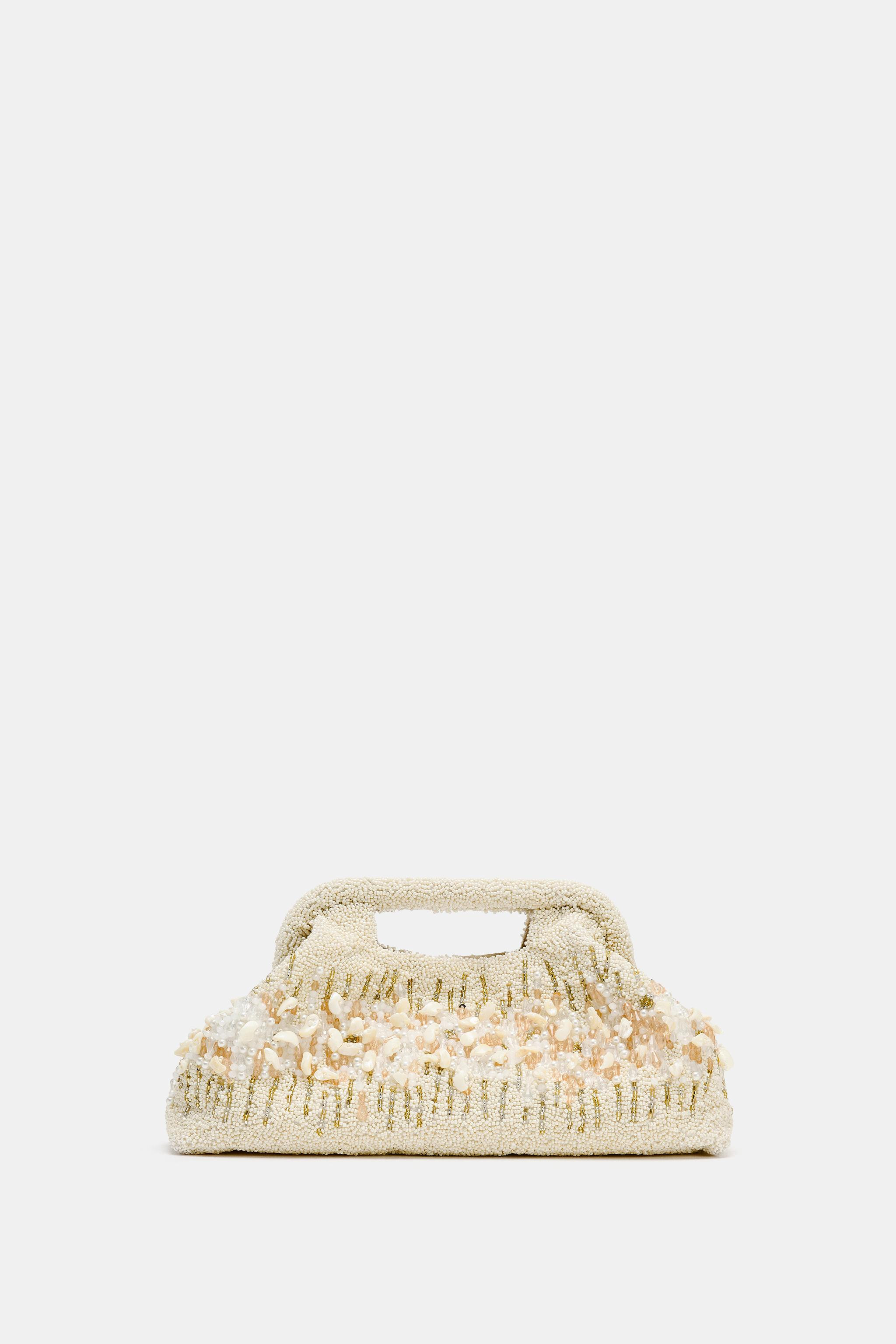 BEADED POUCH BAG | Zara US