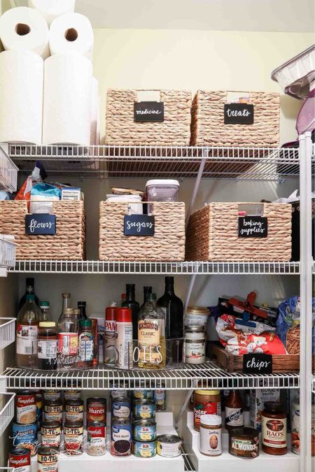 I really enjoy using these baskets, spinning lazy Susans, and other organizational tools in my pantry.

#LTKhome