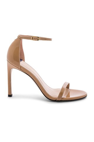 Stuart Weitzman Nudistsong Heel in Adobe from Revolve.com | Revolve Clothing (Global)