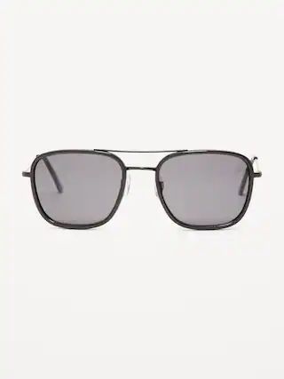 Wire-Frame Aviator Sunglasses | Old Navy (US)
