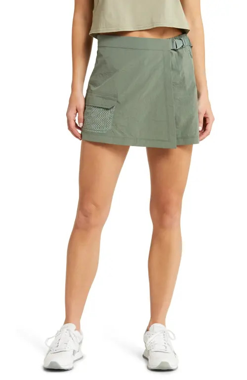Outdoor Voices Recycled Nylon Wrap Skort in Laurel Wreath at Nordstrom, Size X-Large | Nordstrom